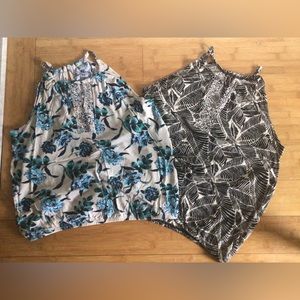 2 LOFT Tops in Size SP